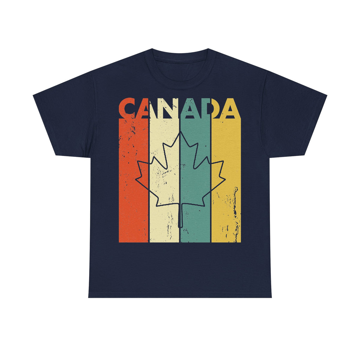 Canada Kanada Wappen Flagge Fan Sport Fußball Geschenkidee - Unisey T-Shirt