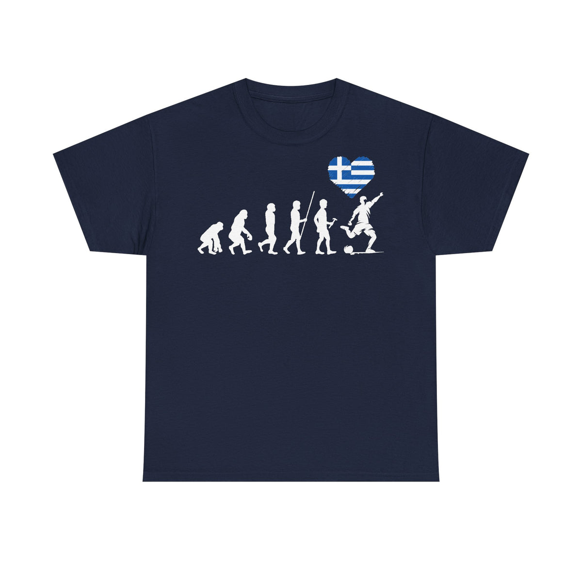 Grecia Grecia Bandera Escudo Patria Fútbol Deporte Aficionado Idea de regalo - Camiseta unisex