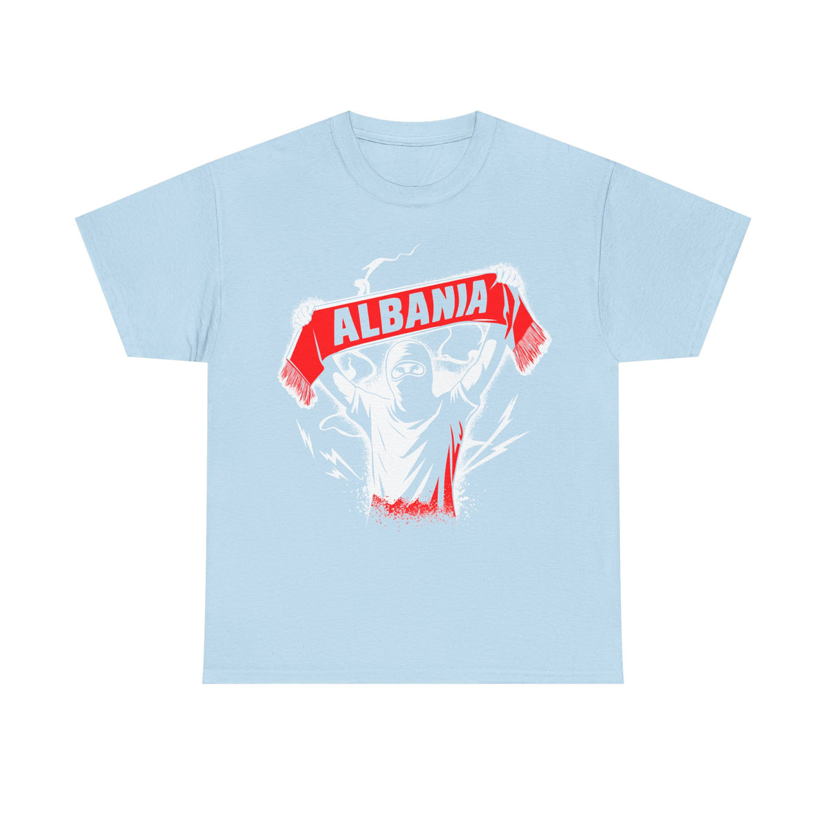Albania Hooligan Wappen Shqiptar Flagge Adler Fußball Fan Sport - Unisex T Shirt