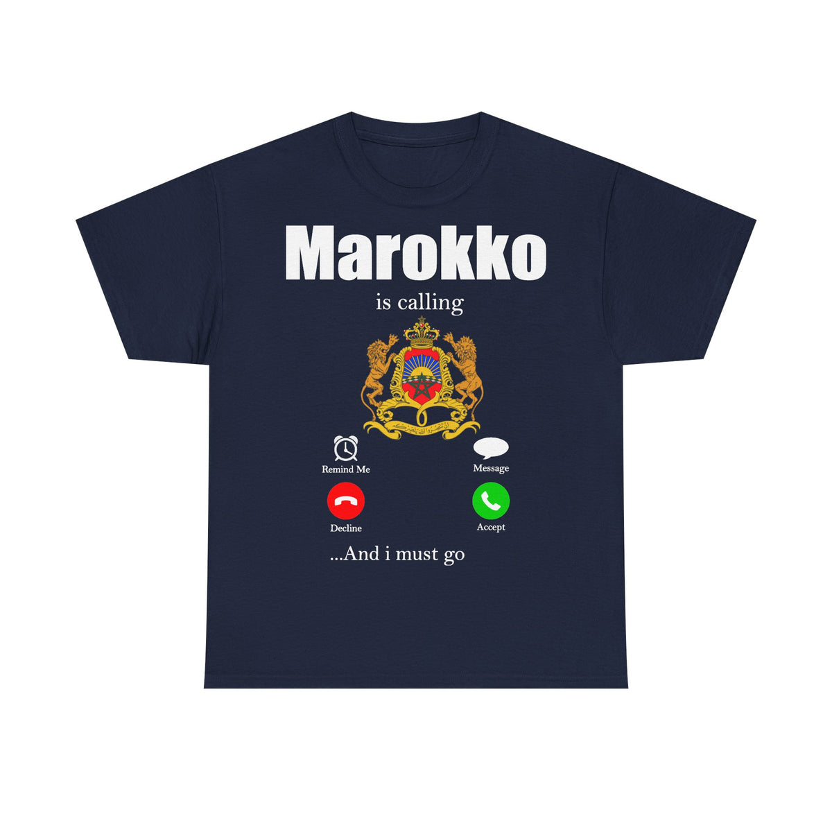 Marruecos Escudo Morocco Bandera Orgullo Fútbol Fan Deporte FIdea de regalo - Camiseta unisex