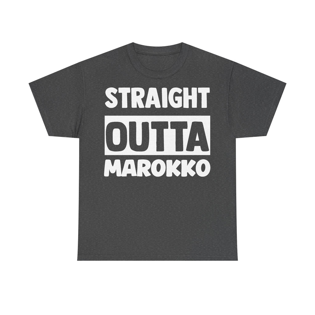 Marokko Wappen Morocco Flagge Stolz Fußball Fan Sport FGeschenkidee - Unisex T-Shirt