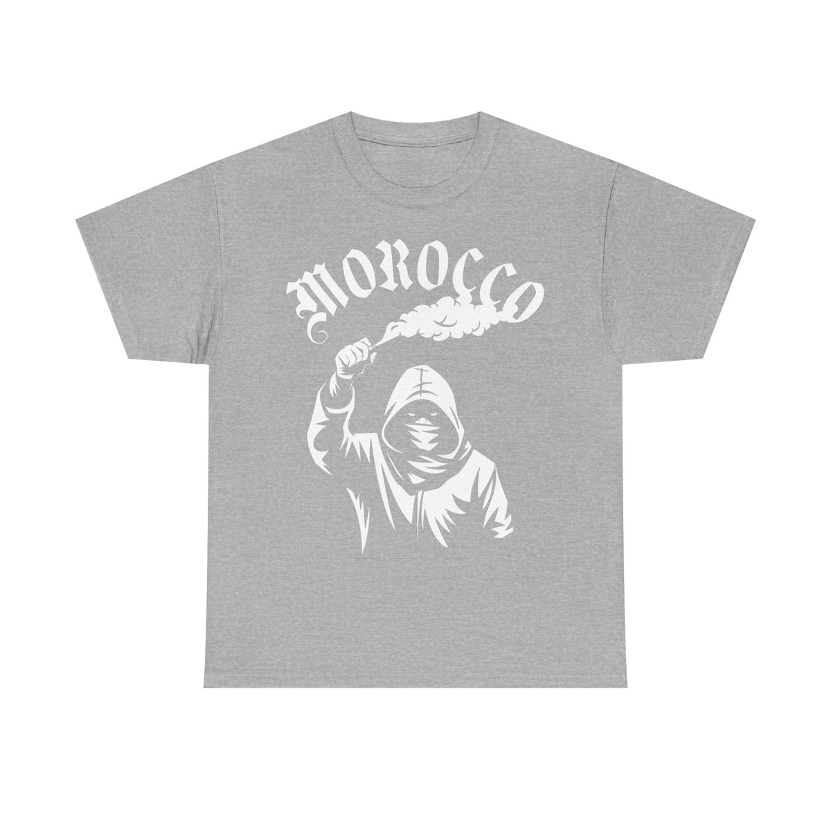 Escudo de hooligan de Marruecos Bandera de Marruecos Fútbol Aficionado Deporte Idea de regalo - Camiseta unisex