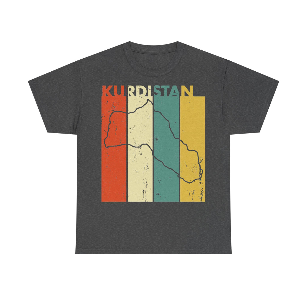 Kurdistan Azadi Wappen Flagge Heimat Newroz Geschenk - Unisex T-Shirt