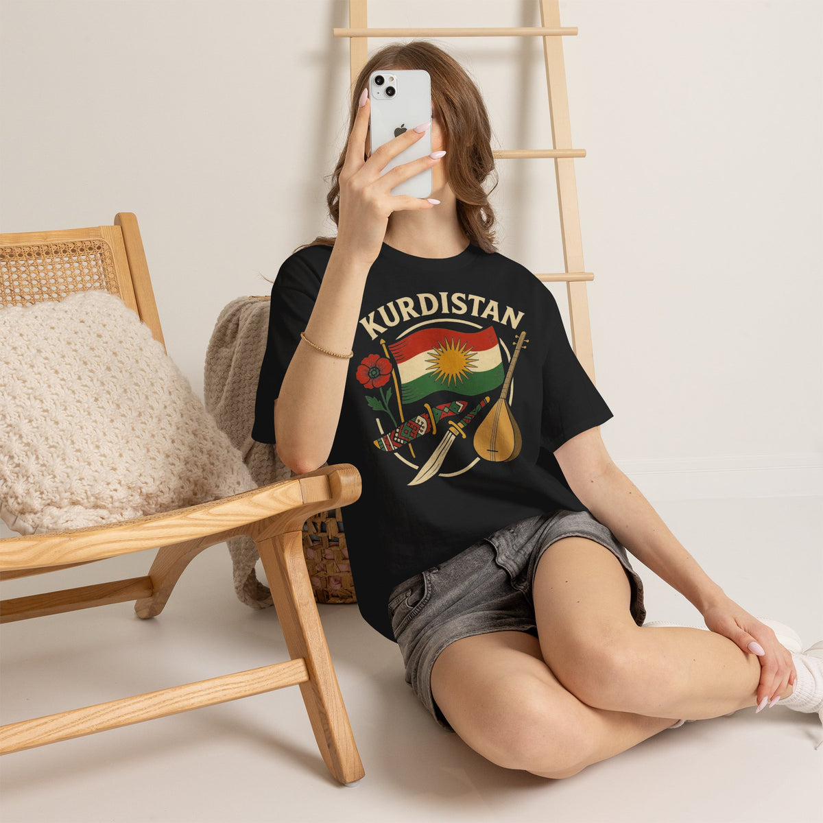Kurdistan Heimat Flagge Azadi Newroz - Unisex T-shirt