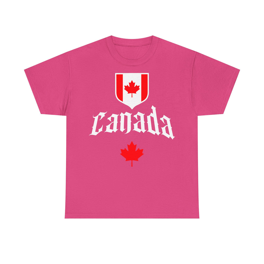 Canada Kanada Wappen Flagge Fan Sport Fußball Geschenkidee - Unisey T-Shirt