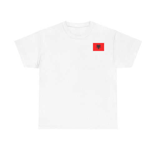 Albania Wappen Shqiptar Flagge Adler Fußball Fan Sport Unisex T Shirt