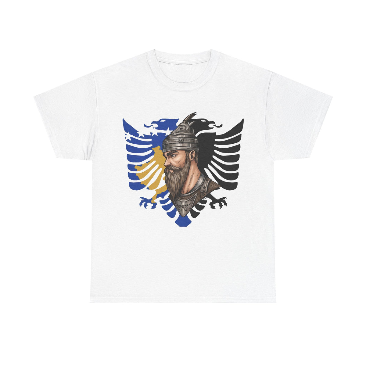 Legend of Skanderbeg Albania Kosovo Flagge - Unisex T-Shirt