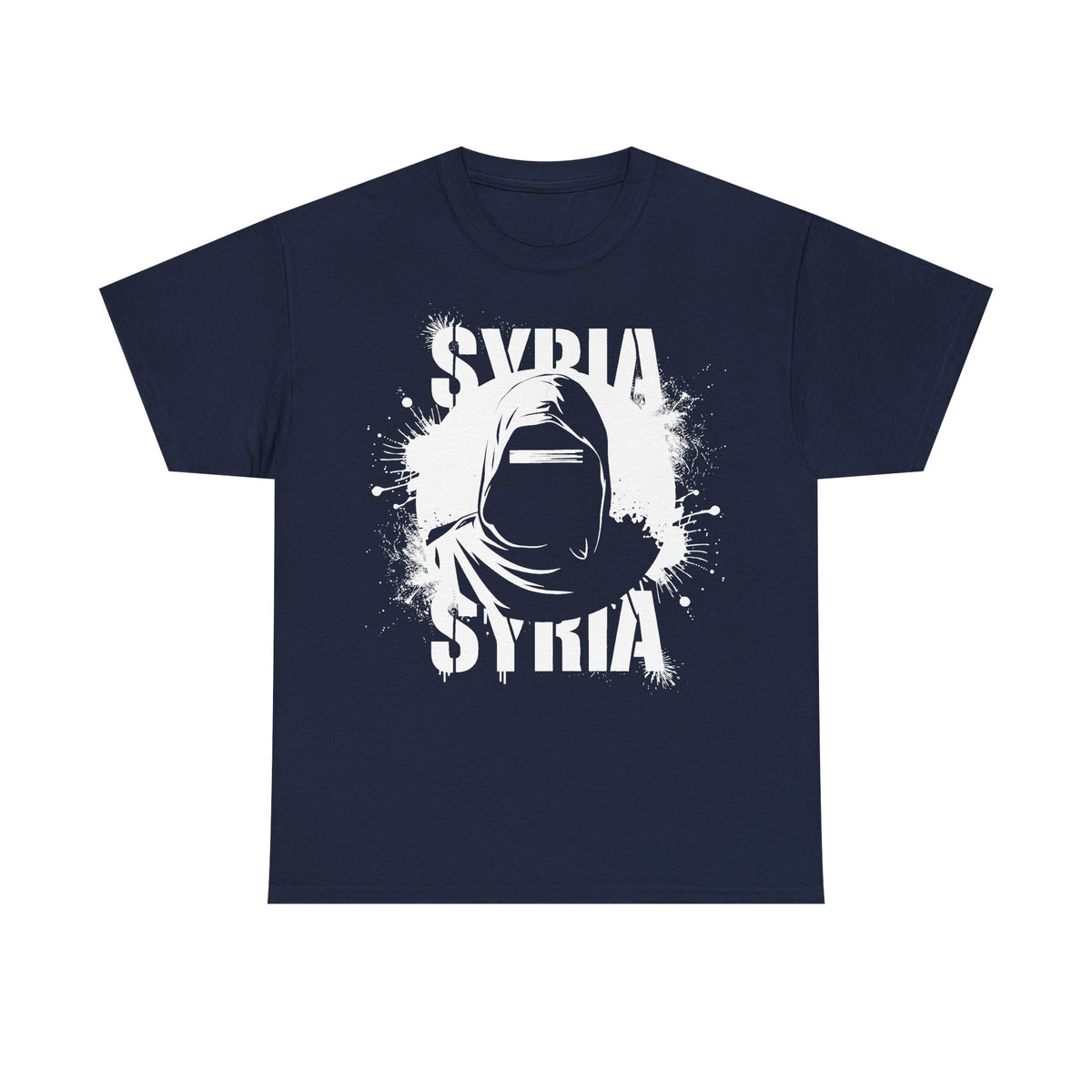 Syria Syrien Hooligan Wappen Flagge Heimat Sport Fußball Fan Geschenkidee - Unisex T-Shirt
