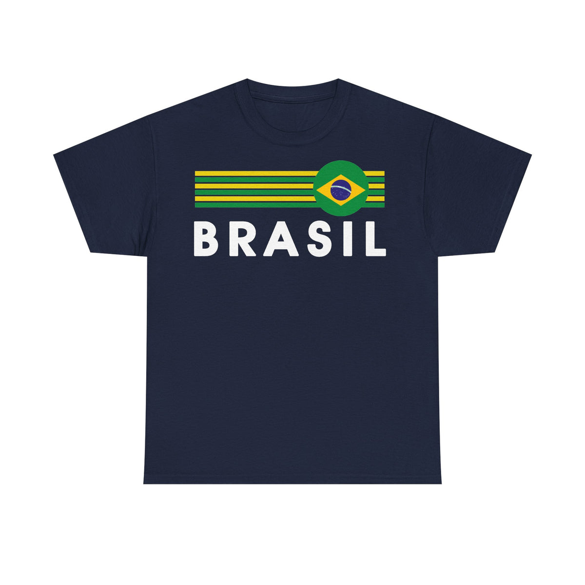 Brazil Brasilien Wappen Flagge Sport Fan Fußball Geschenkidee - Unisex T-Shirt