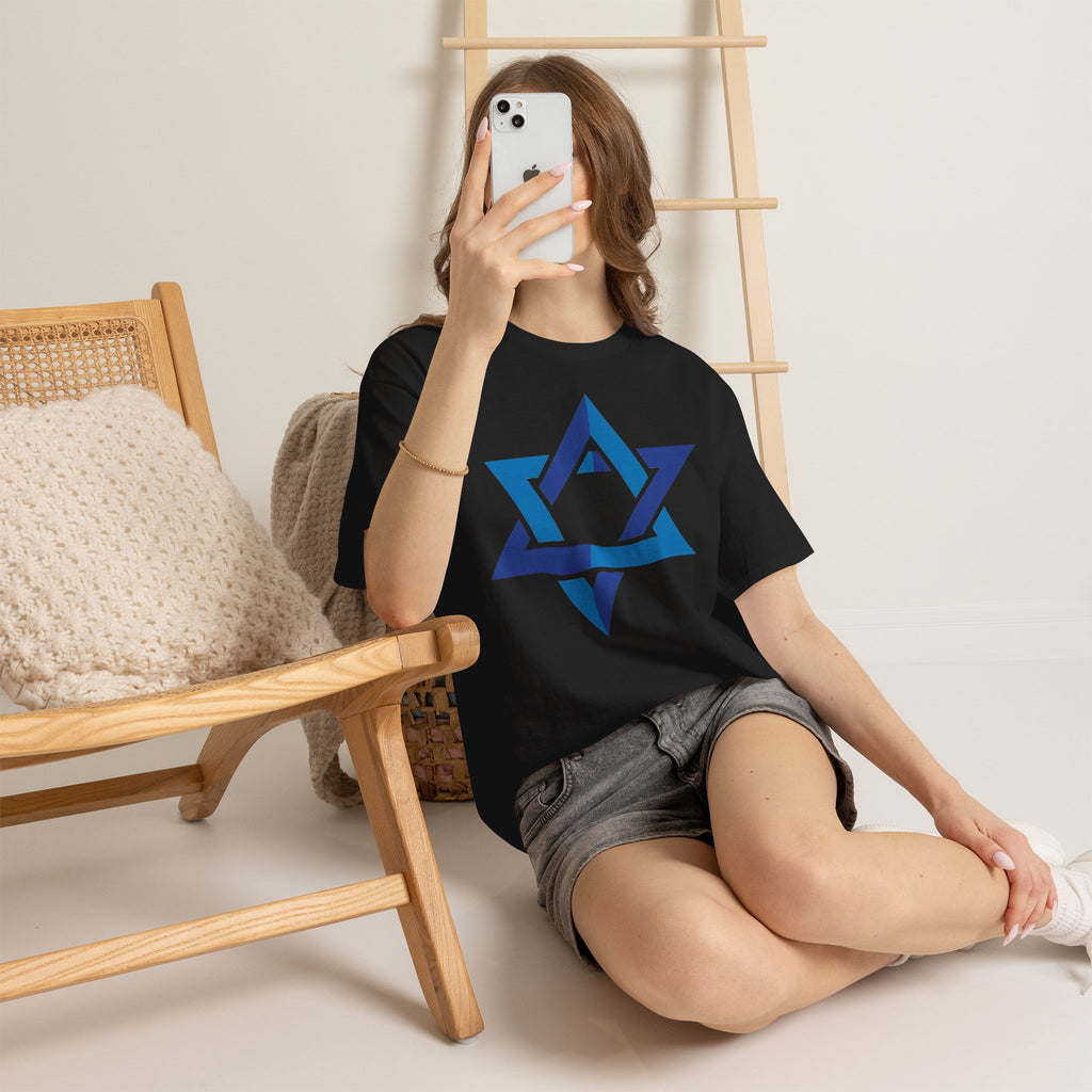 Israel Wappen Flagge Fan Geschenkidee Fashion - Unisex T-Shirt
