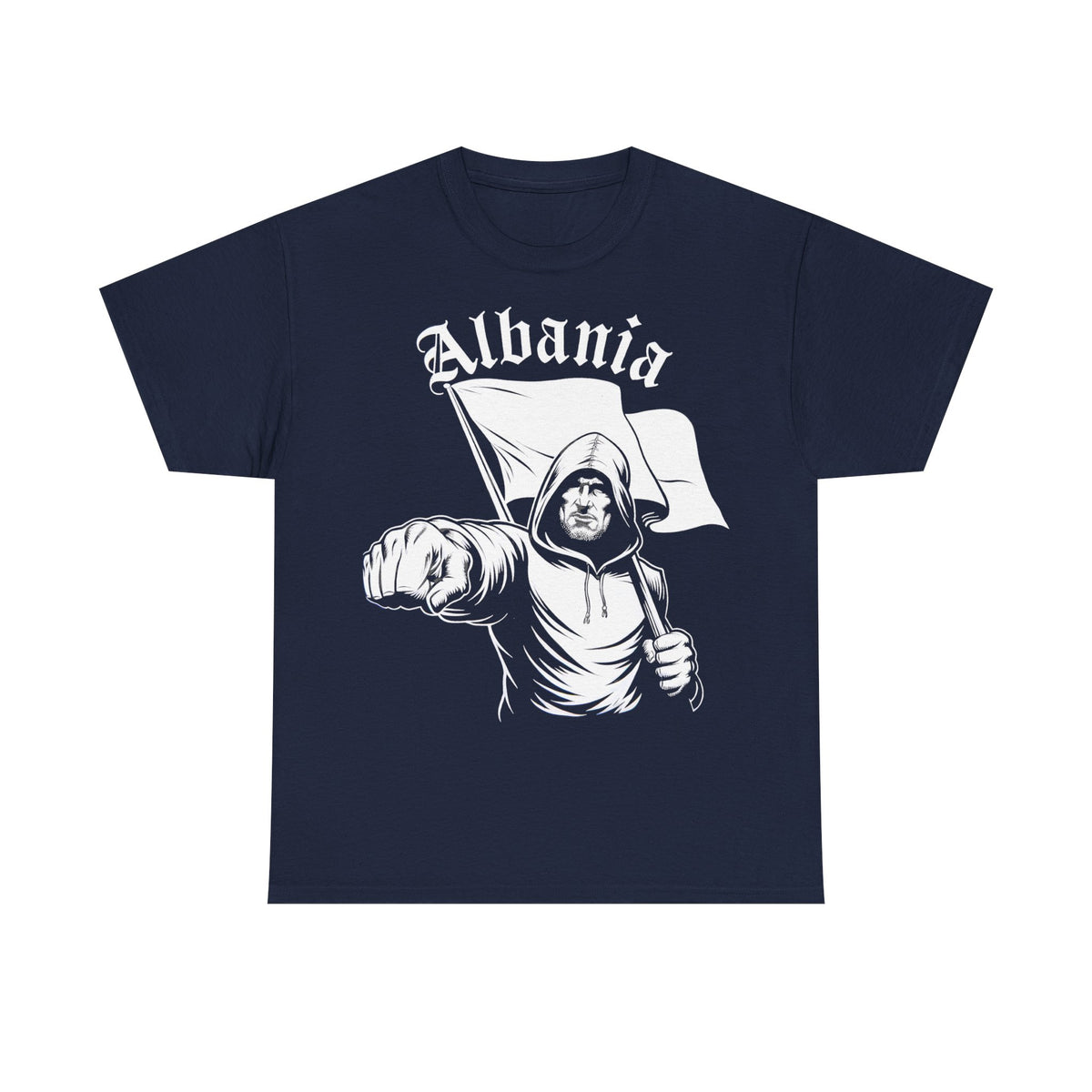 Albania Hooligan Wappen Shqiptar Flagge Adler Fußball Fan Sport - Unisex T Shirt