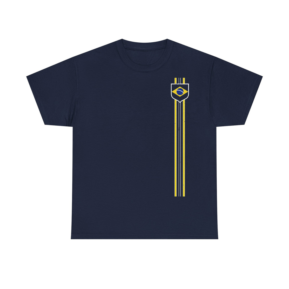 Brazil Brasilien Wappen Flagge Sport Fan Fußball Geschenkidee - Unisex T-Shirt