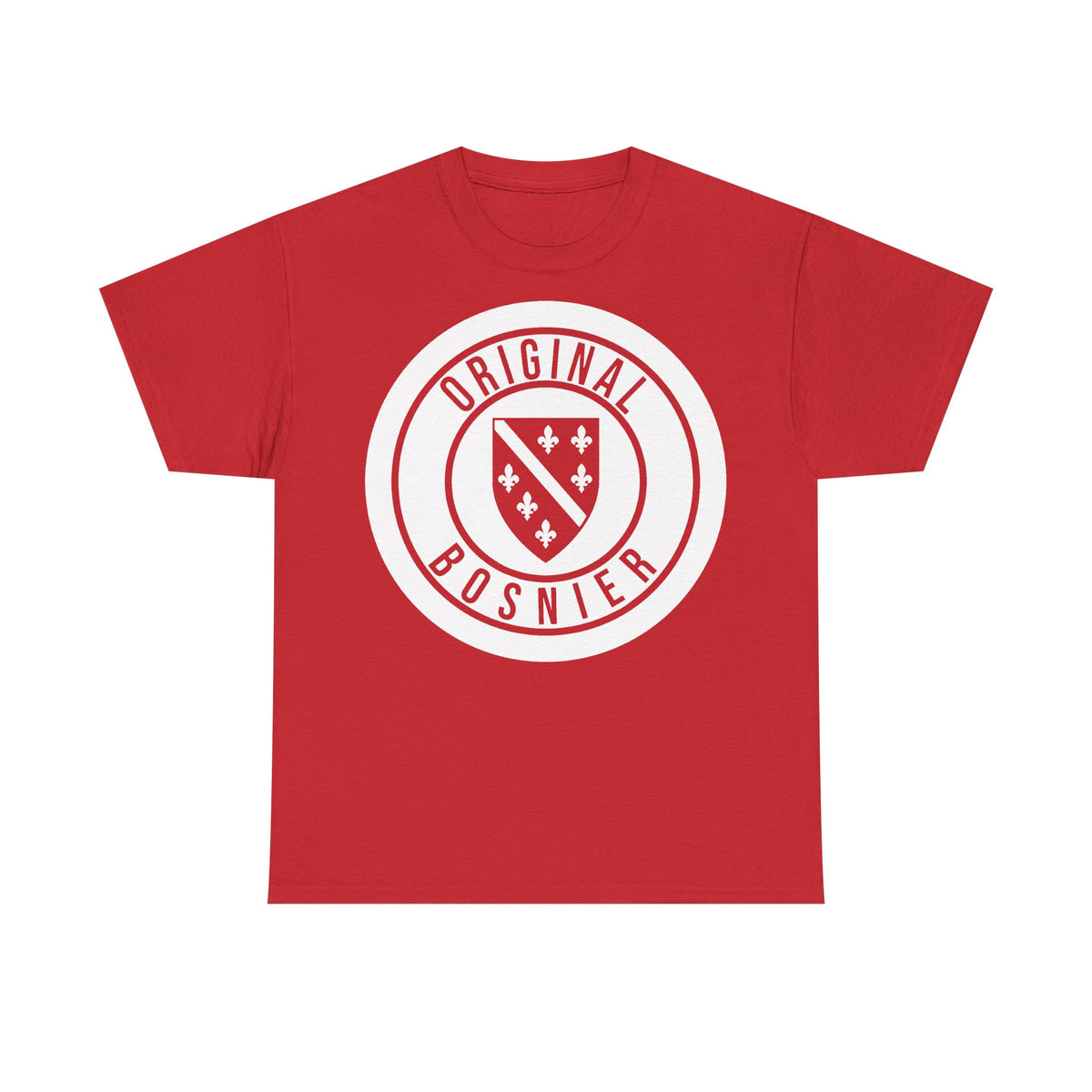 Bosnia Wappen Flagge Stolz Heimat Fußball fan Geschenkidee - Unisex T-Shirt