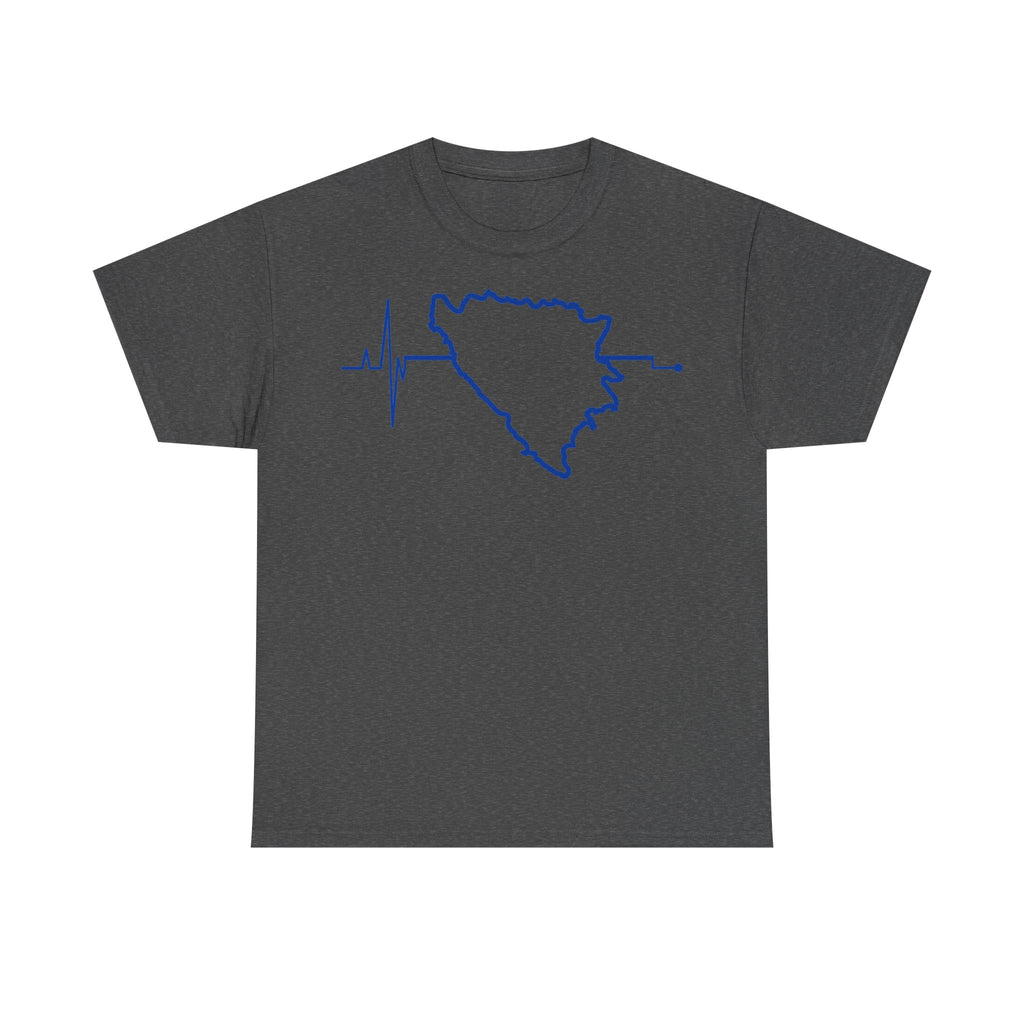Bosnia Wappen Flagge Stolz Heimat Fußball fan Geschenkidee - Unisex T-Shirt