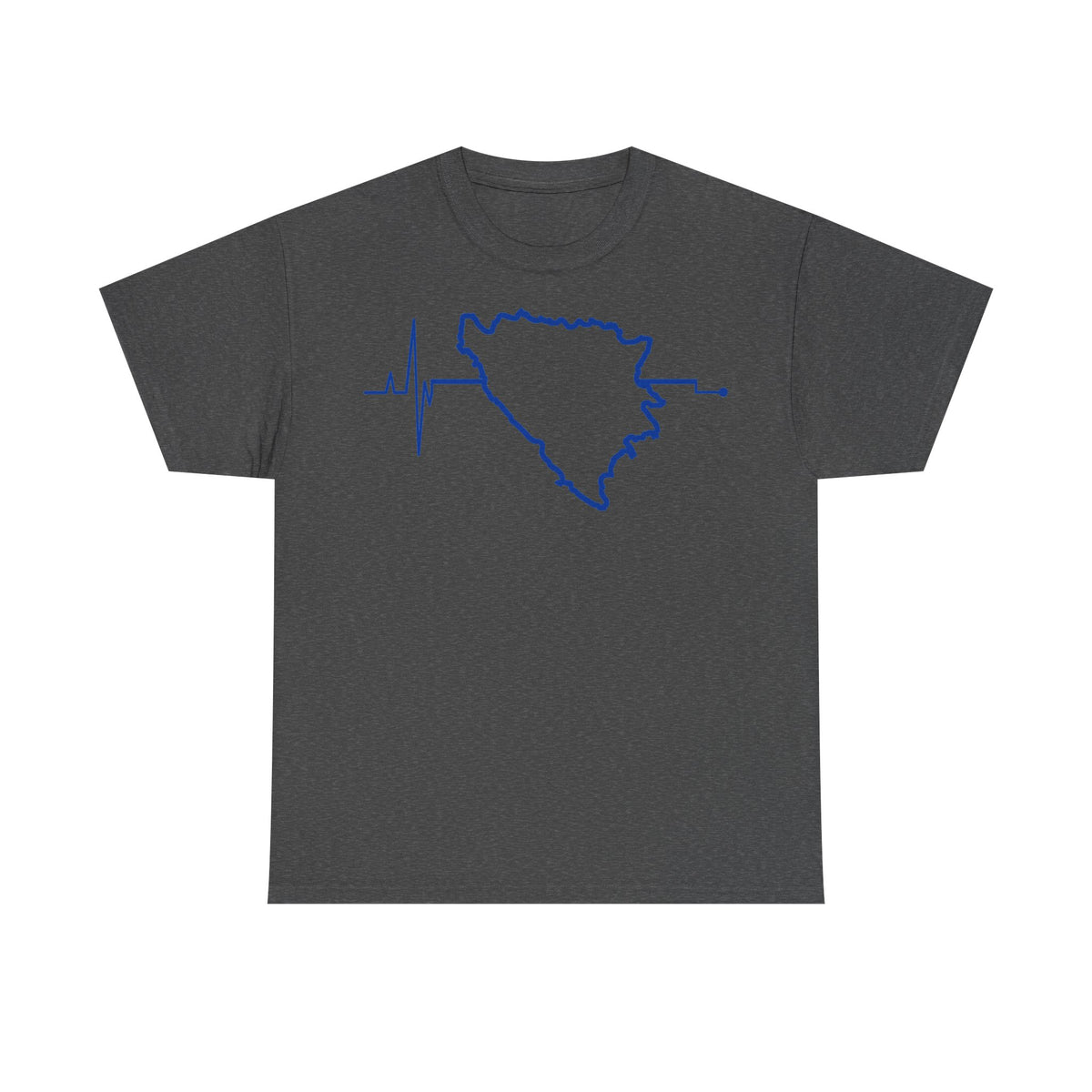 Bosnia Wappen Flagge Stolz Heimat Fußball fan Geschenkidee - Unisex T-Shirt