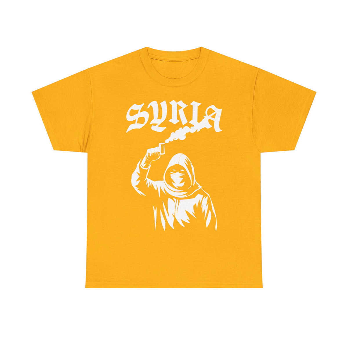Syria Syrien Hooligan Wappen Flagge Heimat Sport Fußball Fan Geschenkidee - Unisex T-Shirt