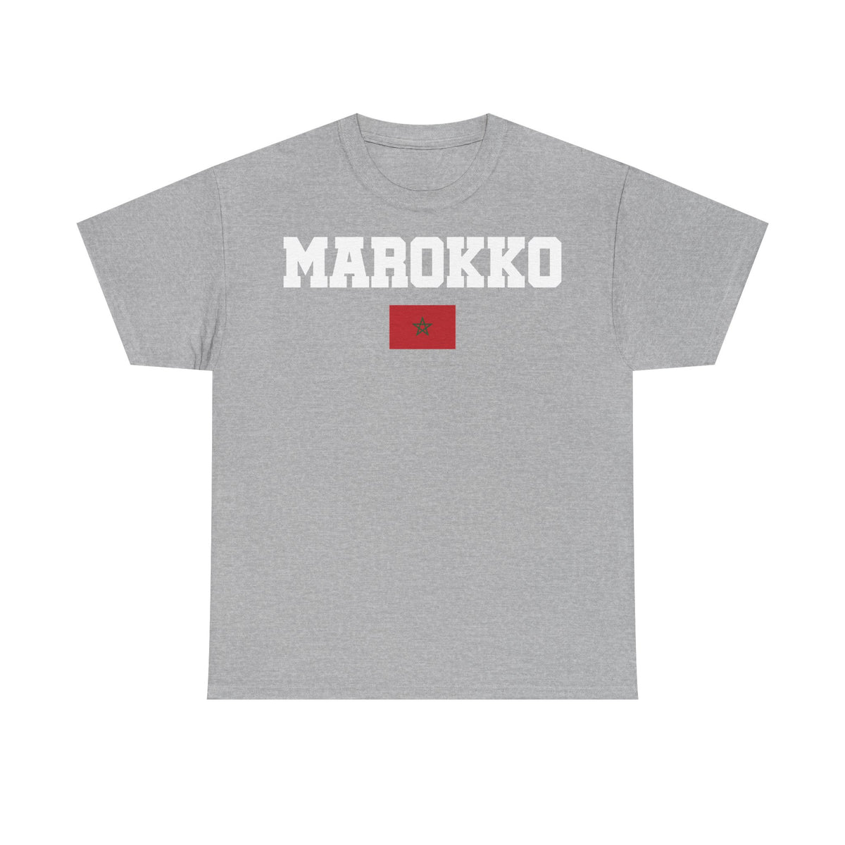 Marruecos Escudo Morocco Bandera Orgullo Fútbol Fan Deporte FIdea de regalo - Camiseta unisex