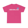 Greece Griechenland Flagge Wappen Heimat Fußball Sport Fan Geschenkidee - Unisex T-Shirt