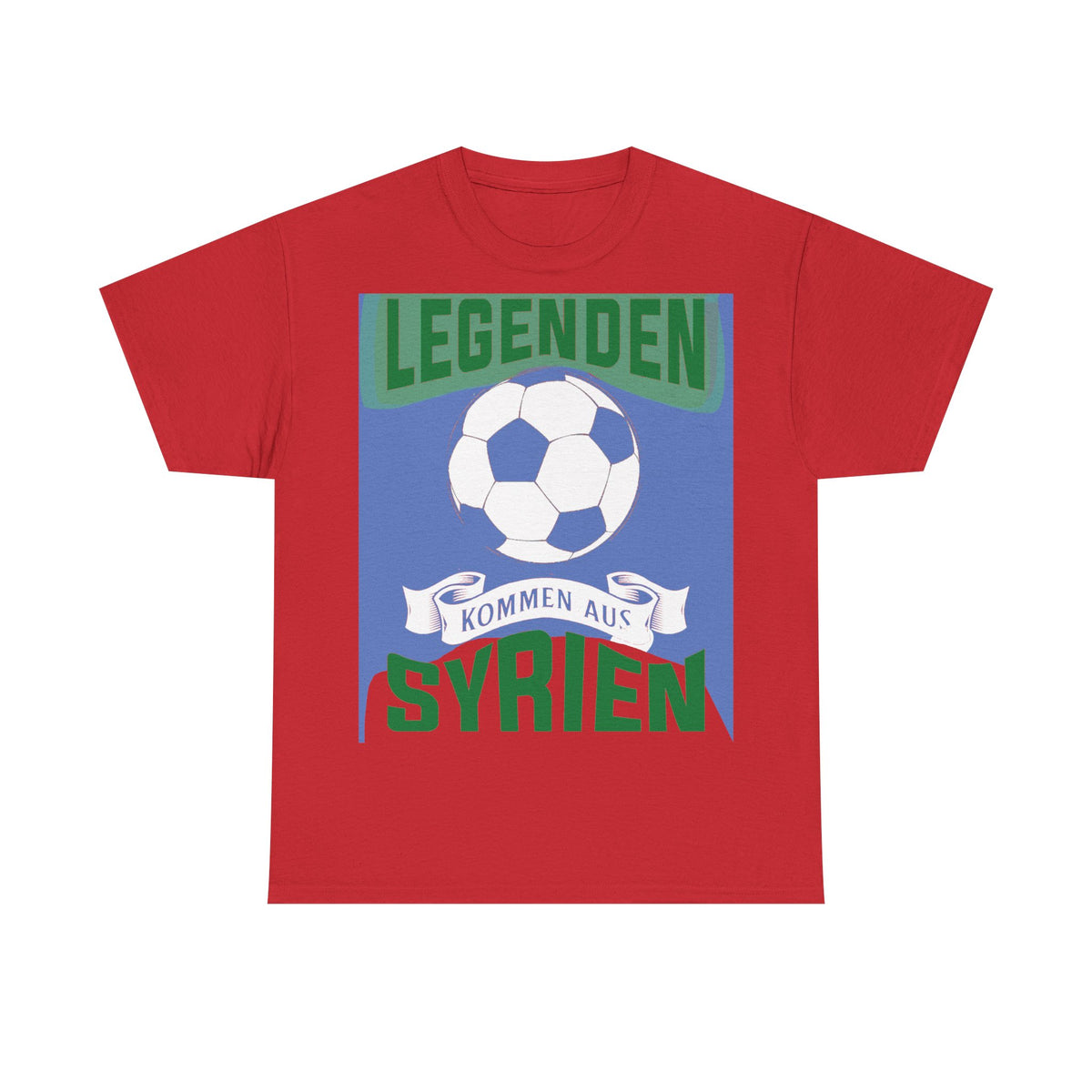 Syria Syrien Wappen Flagge Heimat Sport Fan Geschenkidee - Unisex T-Shirt