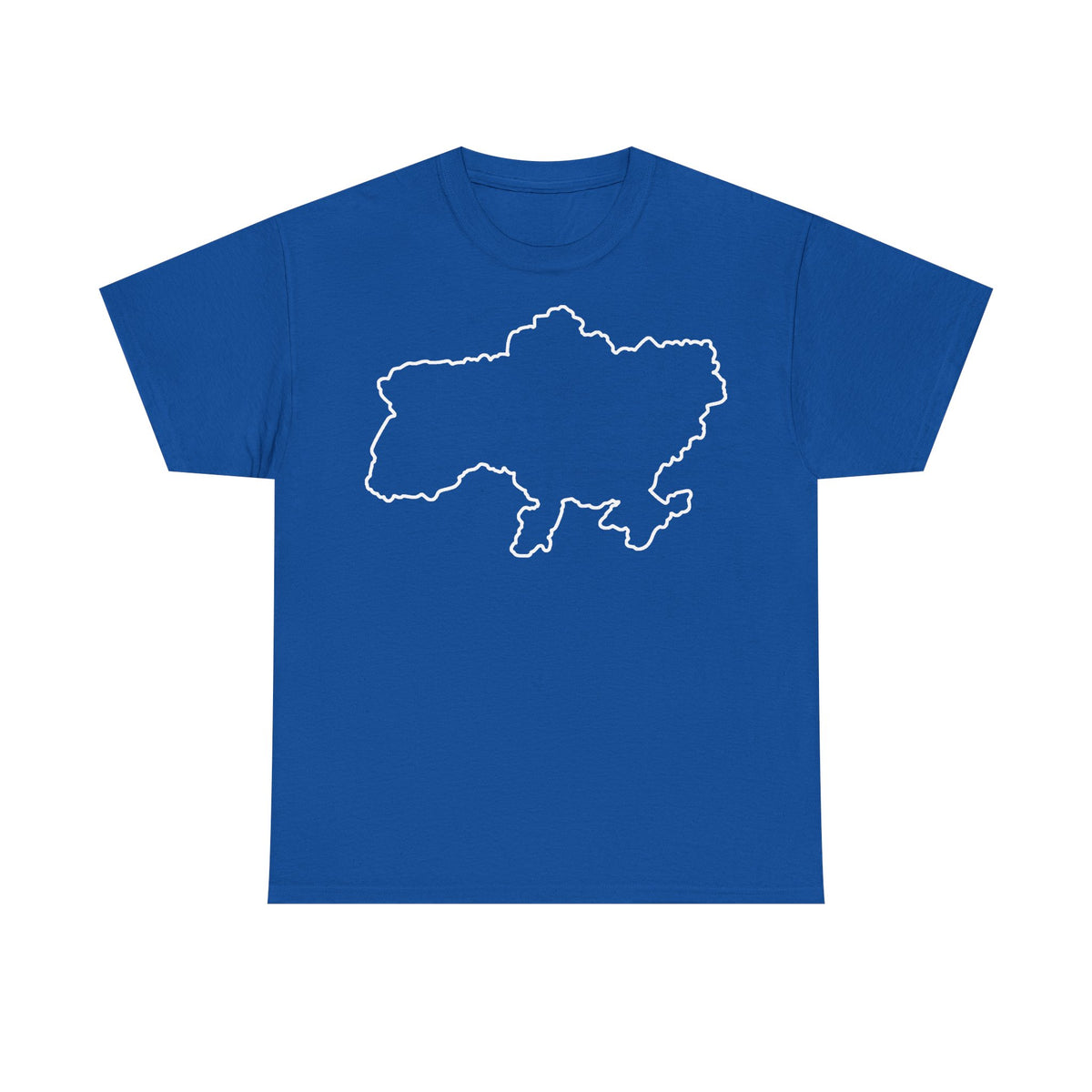Bandera de Ucrania escudo idea de regalo afición al deporte moda vintage - Camiseta unisex