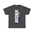 Bosnia Wappen Flagge Stolz Heimat Fußball fan Geschenkidee - Unisex T-Shirt
