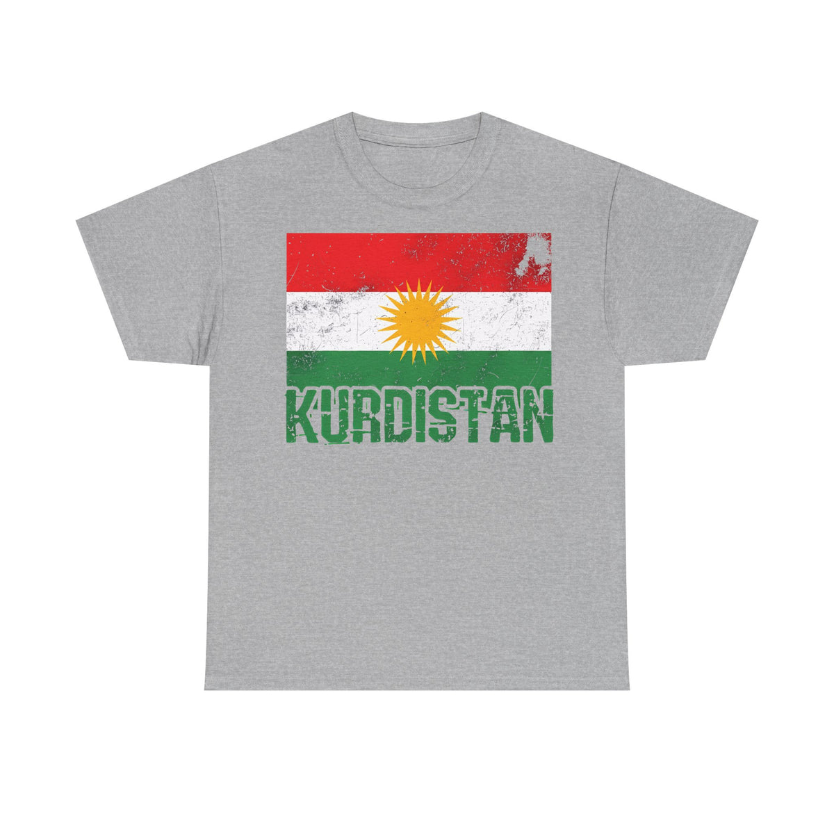 Kurdistán Azadi Escudo Bandera Patria Newroz Regalo - Camiseta unisex