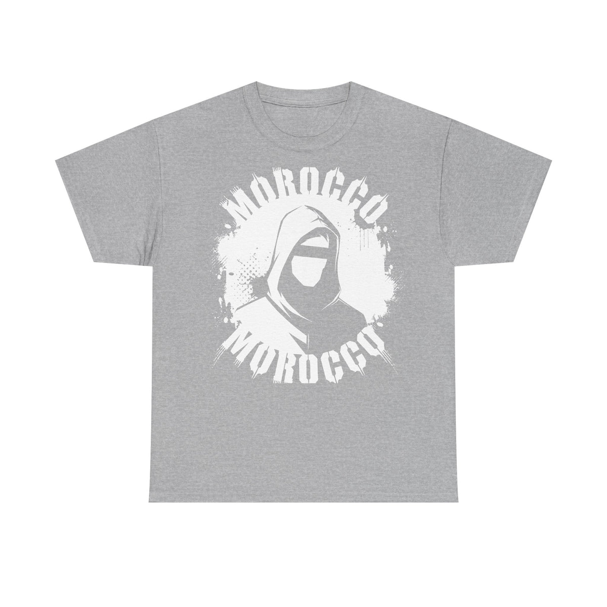 Escudo de hooligan de Marruecos Bandera de Marruecos Fútbol Aficionado Deporte Idea de regalo - Camiseta unisex