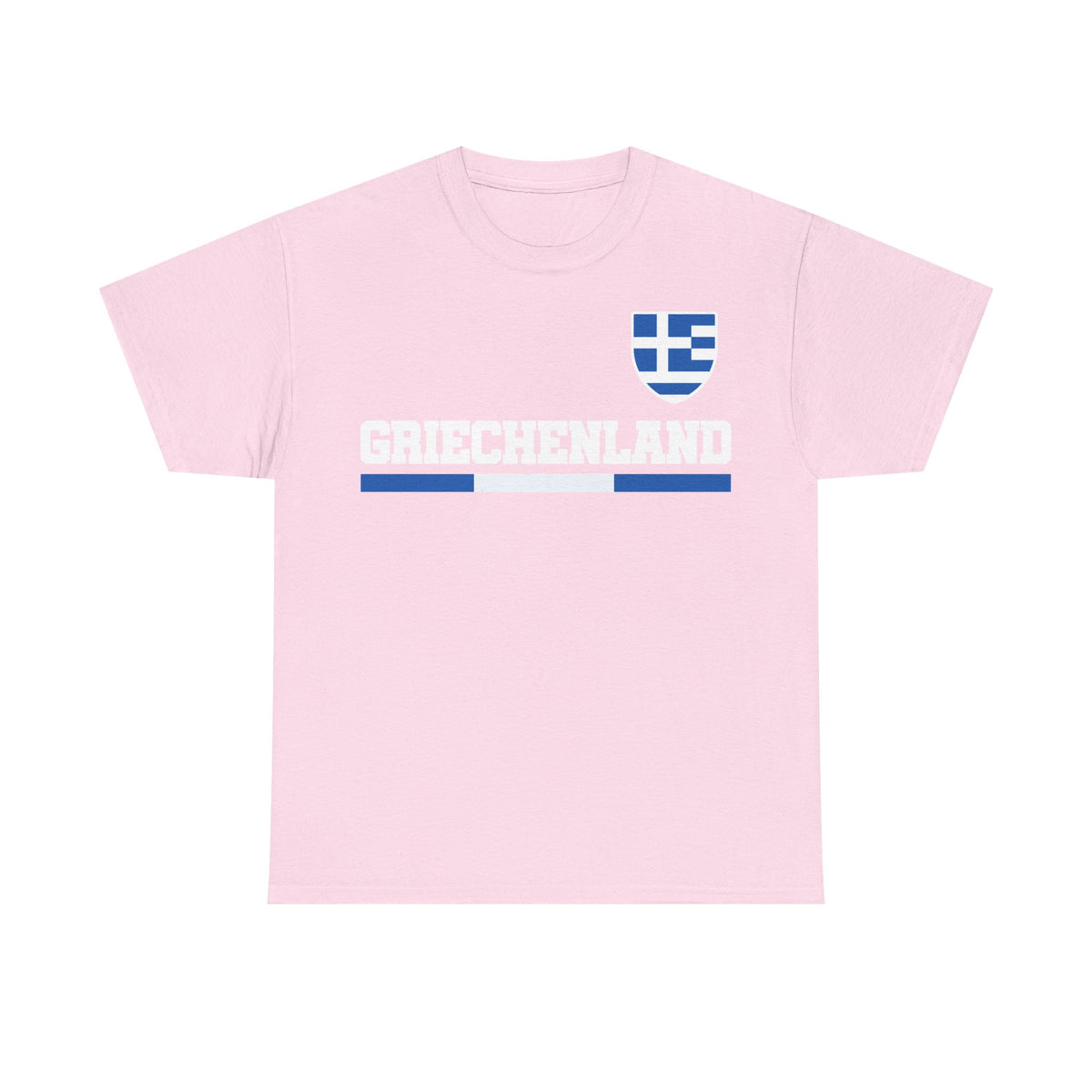 Grecia Grecia Bandera Escudo Patria Fútbol Deporte Aficionado Idea de regalo - Camiseta unisex
