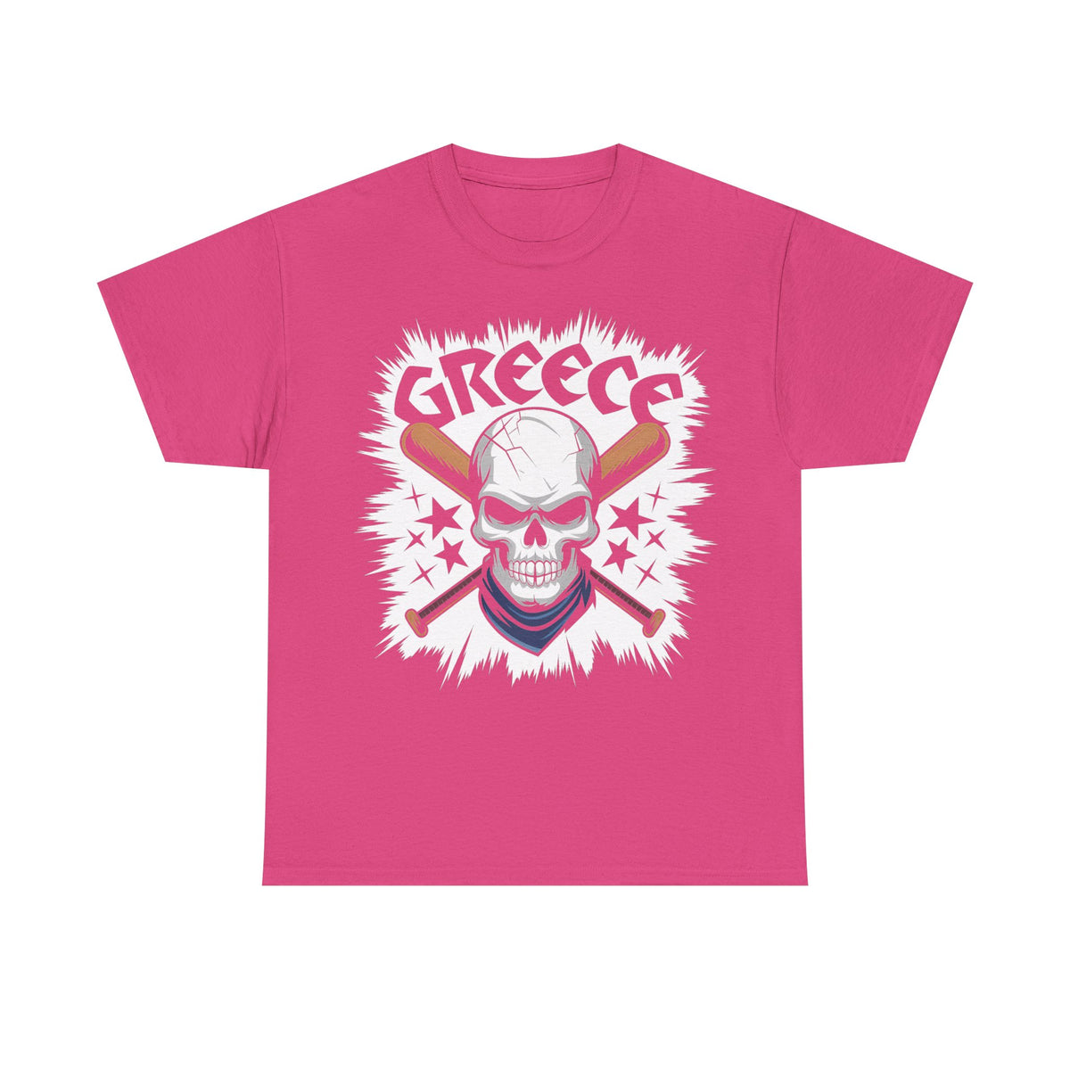 Greece Griechenland Hooligan Flagge Wappen Heimat Fußball Sport Fan Geschenkidee - Unisex T-Shirt