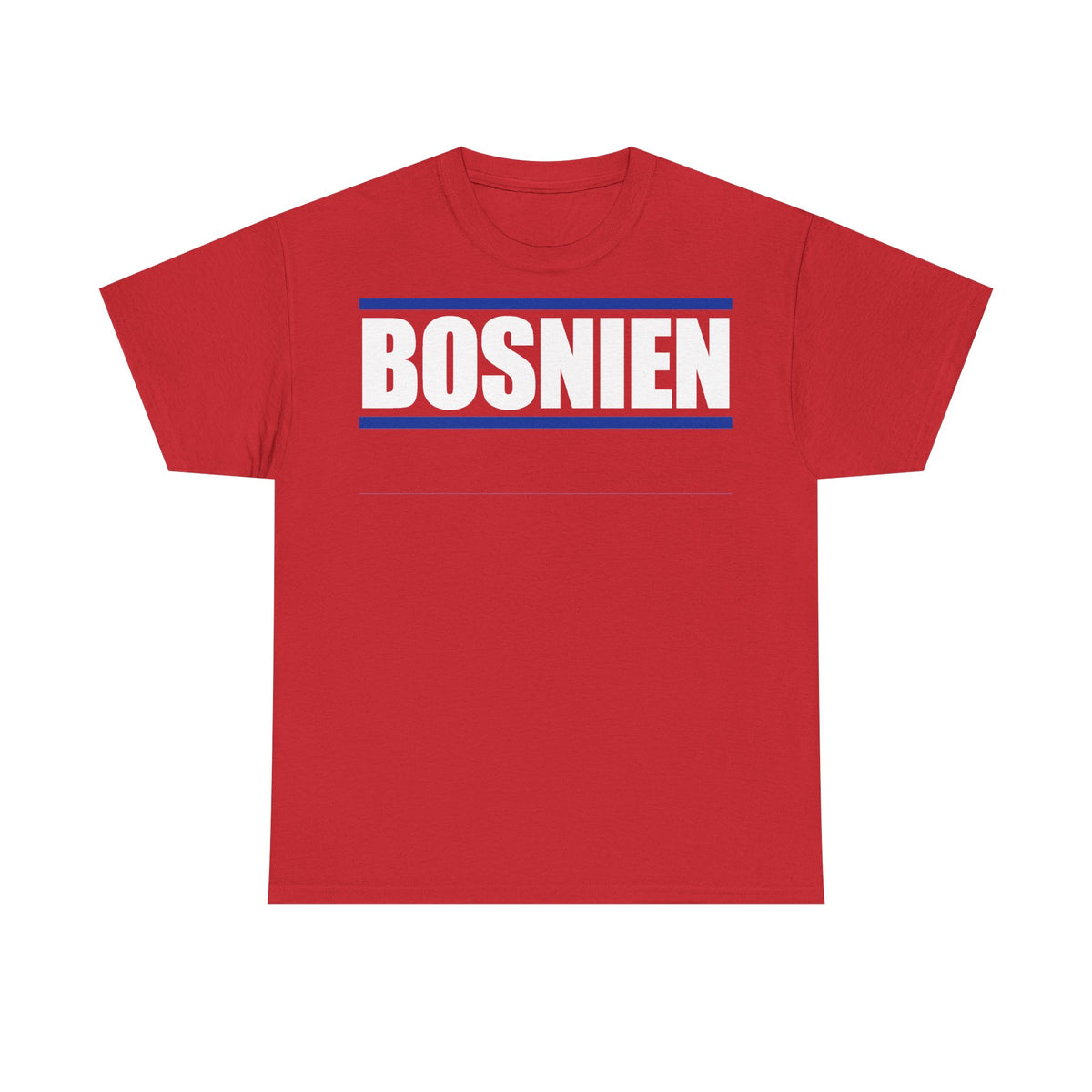 Bosnia Wappen Flagge Stolz Heimat Fußball fan Geschenkidee - Unisex T-Shirt