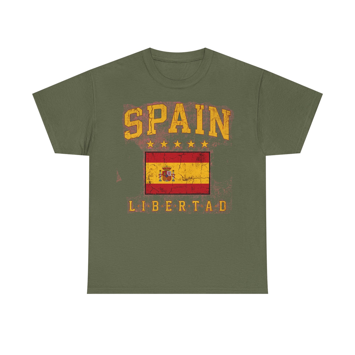 España Libertad España bandera escudo patria orgullo deporte fútbol aficionado - Camiseta unisex