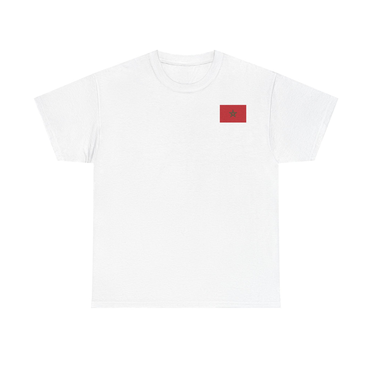 Marruecos Escudo Morocco Bandera Orgullo Fútbol Fan Deporte FIdea de regalo - Camiseta unisex