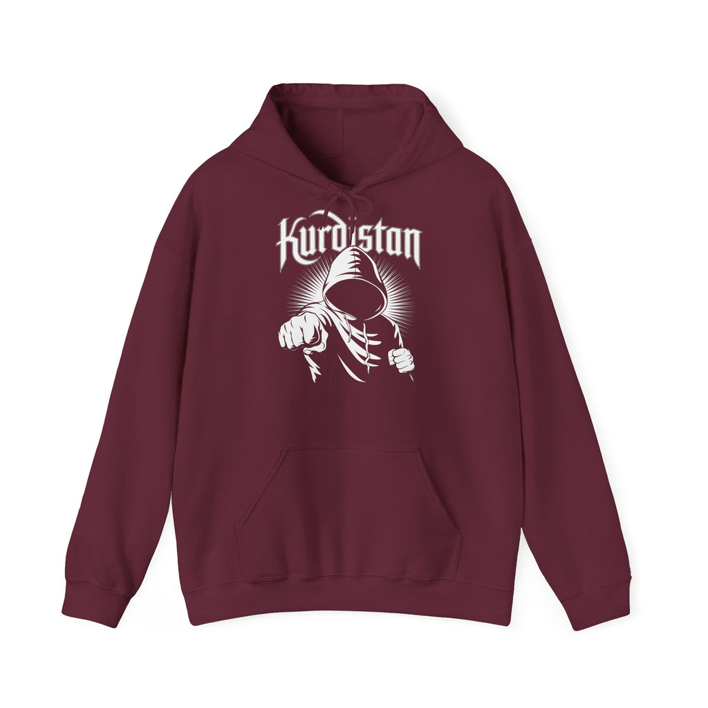 Kurdistán, hooligan, patria, orgullo, escudo, bandera, deporte, fútbol, aficionado, regalo - sudadera con capucha unisex
