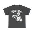 Marokko Hooligan Wappen Morocco Flagge Fußball Fan Sport FGeschenkidee - Unisex T-Shirt