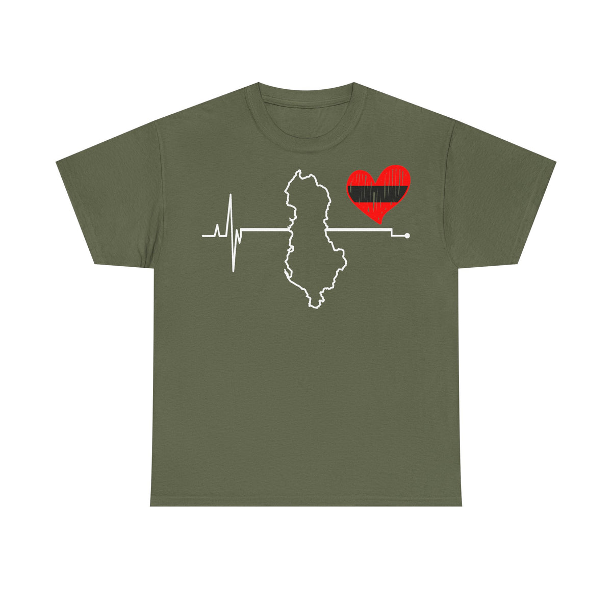 Albania Wappen Shqiptar Flagge Adler Fußball Fan Sport Unisex T Shirt