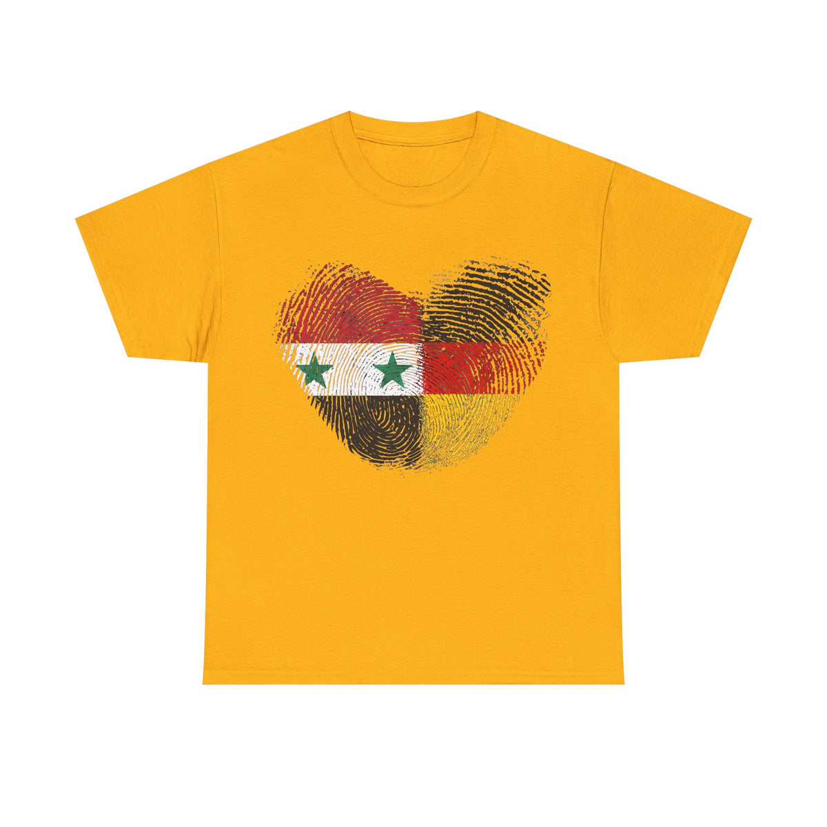 Syria Syrien Wappen Flagge Heimat Sport Fan Geschenkidee - Unisex T-Shirt