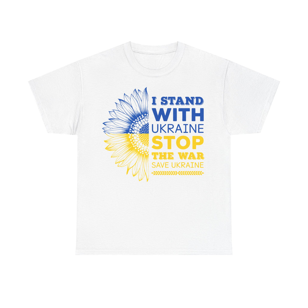 Bandiera e stemma dell'Ucraina Idea regalo Sport Tifoso Moda Vintage - T-shirt unisex