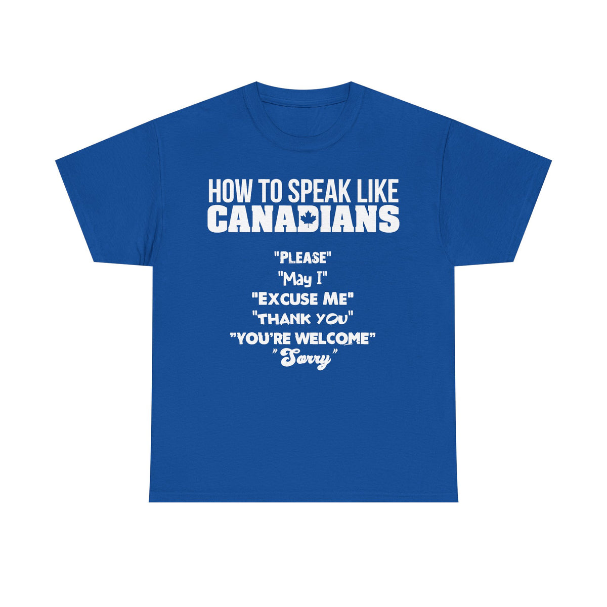 Canada Kanada Wappen Flagge Fan Sport Fußball Geschenkidee - Unisey T-Shirt