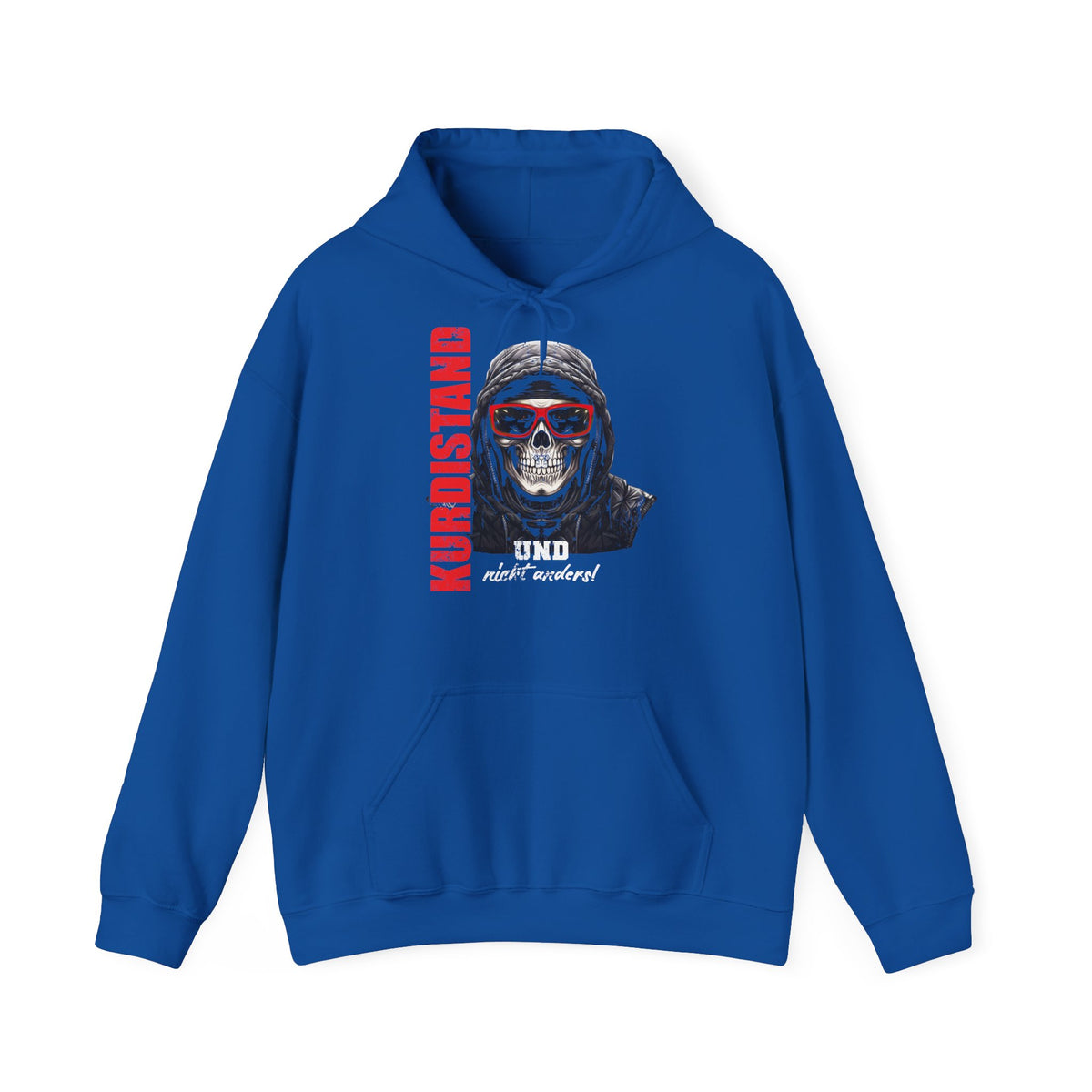 Kurdistan patria orgoglio stemma bandiera sport calcio regalo per tifosi - felpa con cappuccio unisex