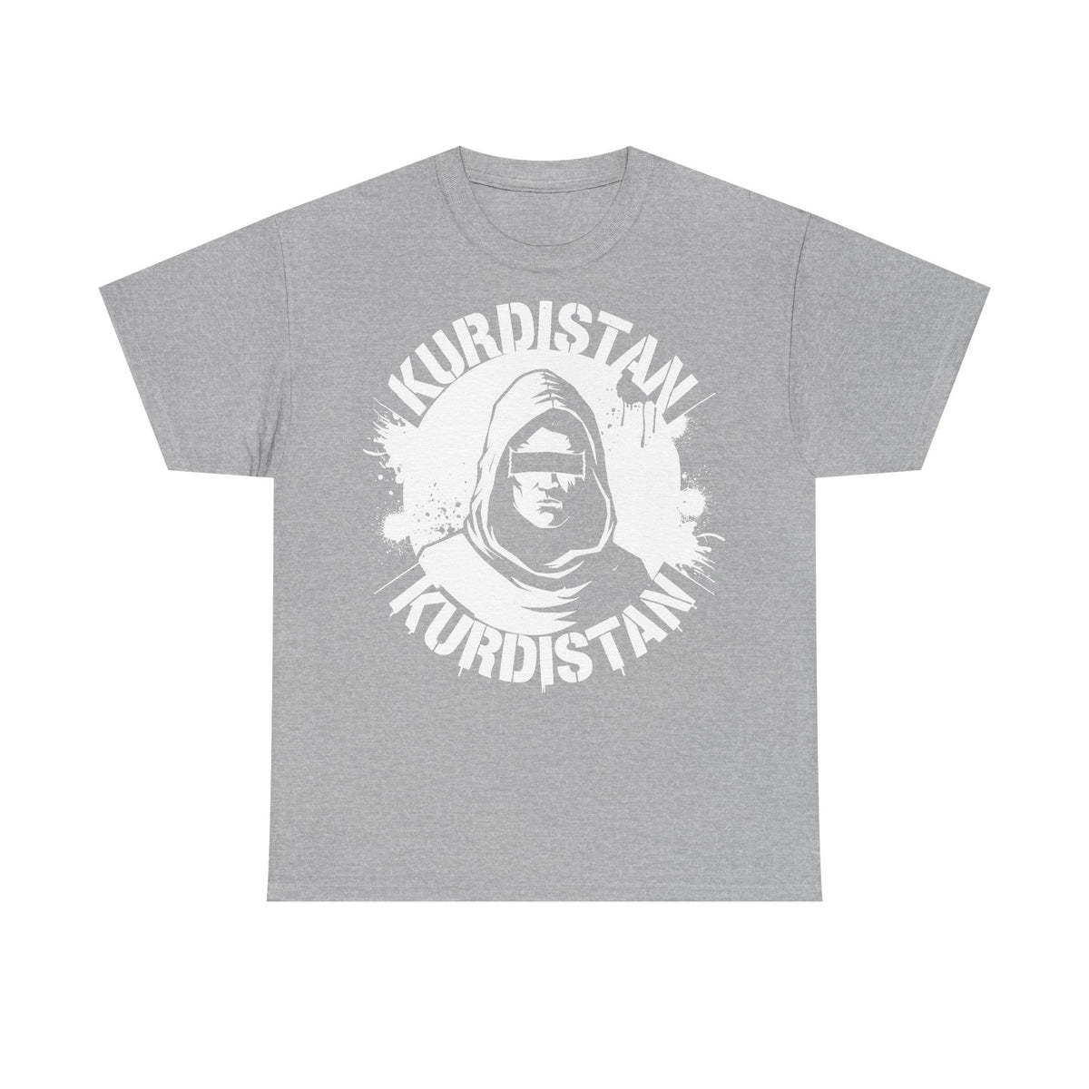 Camiseta unisex con escudo, bandera y regalo para los aficionados del Kurdistán: Azadi, patria