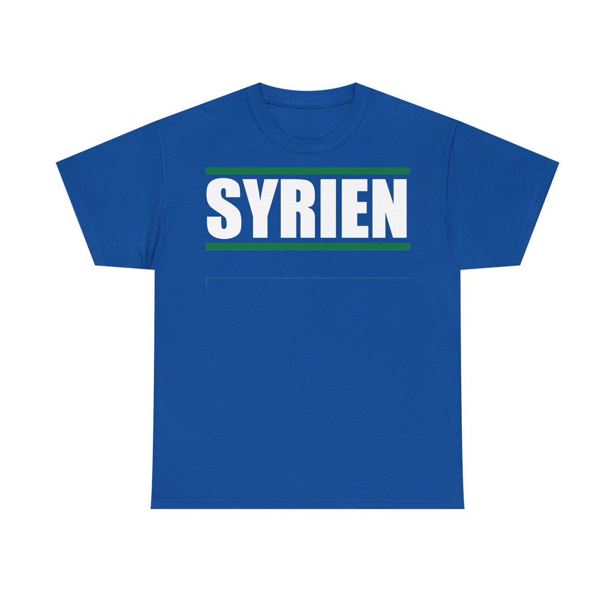 Syria Syrien Wappen Flagge Heimat Sport Fan Geschenkidee - Unisex T-Shirt