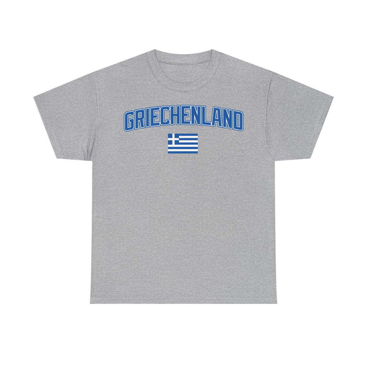 Grecia Grecia Bandera Escudo Patria Fútbol Deporte Aficionado Idea de regalo - Camiseta unisex