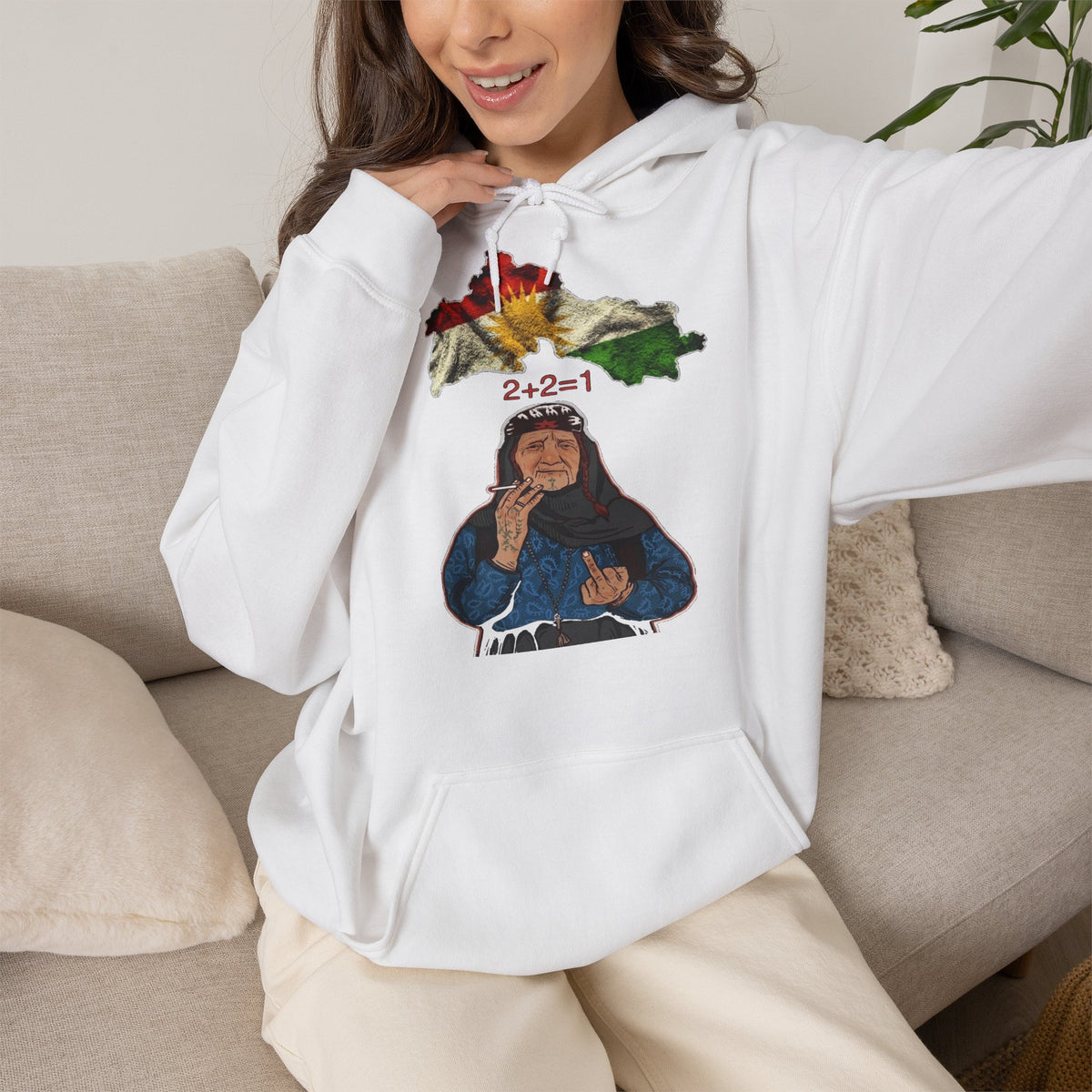 Kurdistan Azadi Street Urban Style Geschenkidee - Unisex Hoodie