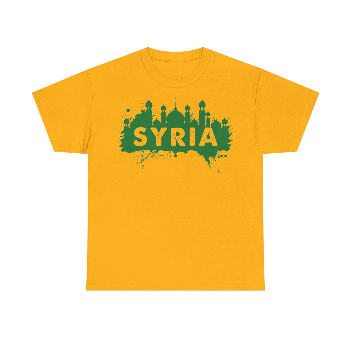 Syria Syrien Wappen Flagge Heimat Sport Fan Geschenkidee - Unisex T-Shirt