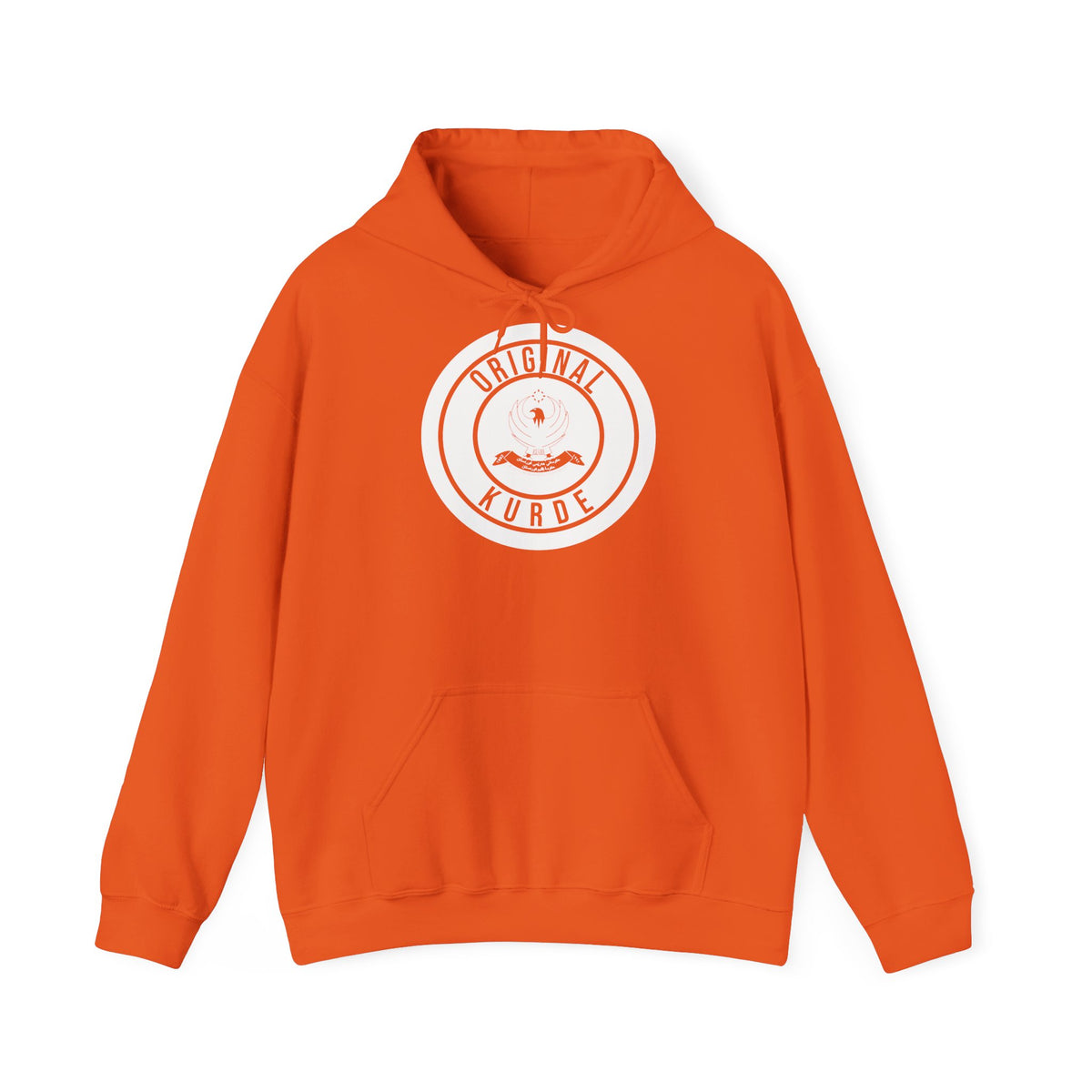 Kurdistan patria orgoglio stemma bandiera sport calcio regalo per tifosi - felpa con cappuccio unisex