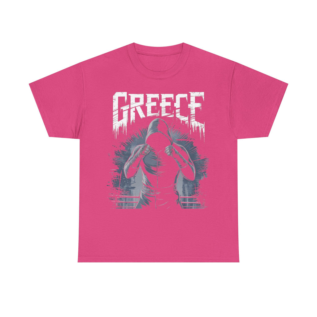 Greece Griechenland Hooligan Flagge Wappen Heimat Fußball Sport Fan Geschenkidee - Unisex T-Shirt