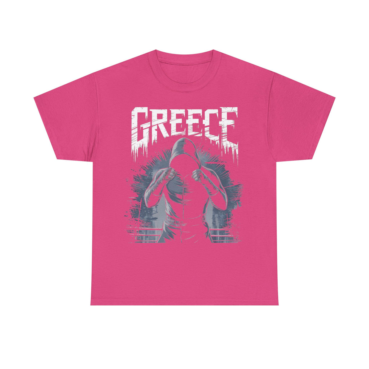 Greece Griechenland Hooligan Flagge Wappen Heimat Fußball Sport Fan Geschenkidee - Unisex T-Shirt