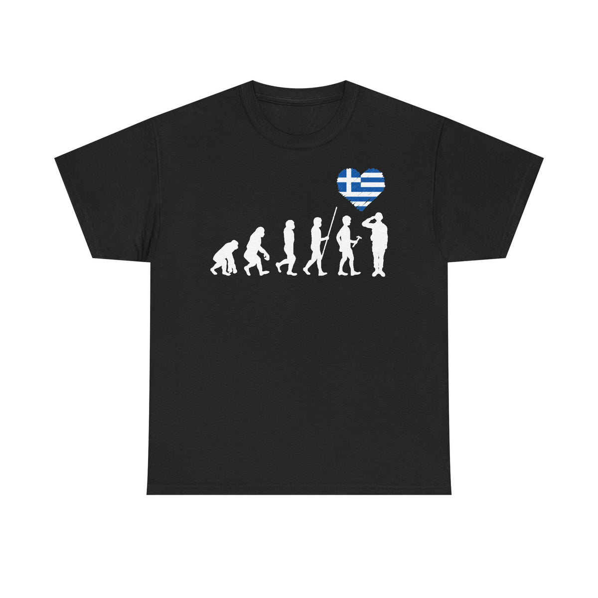 Grecia Grecia Bandera Escudo Patria Fútbol Deporte Aficionado Idea de regalo - Camiseta unisex