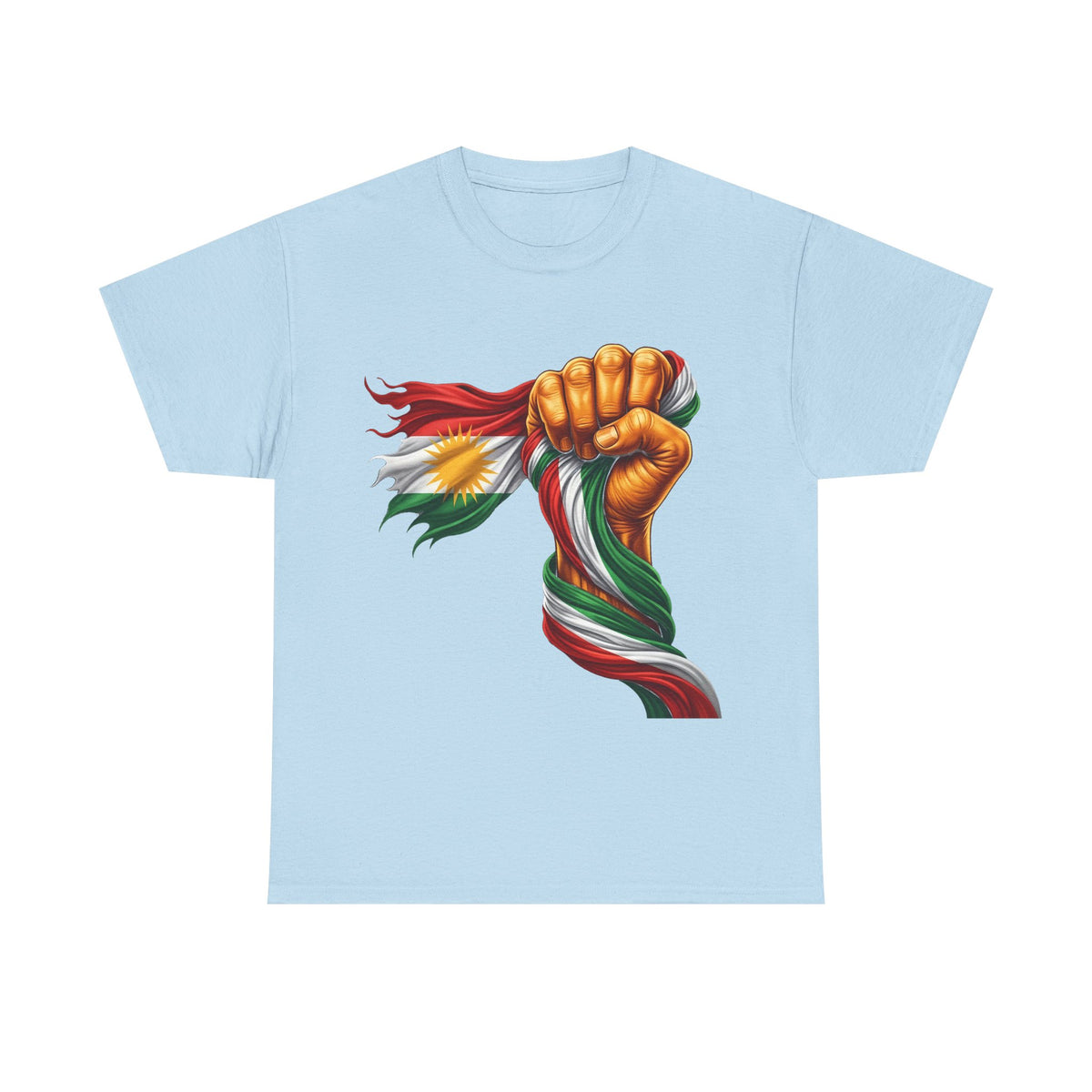 Kurdistán Power bandera orgullo patria Azadi - Camiseta unisex