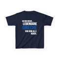 Greece Griechenland Flagge Wappen Heimat Fußball Sport Fan Geschenkidee - Für Kinder & Jugendliche Unisex T-Shirt